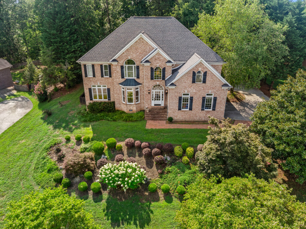 Aerial drone photo of a real estate listing photographed in Knoxville TN