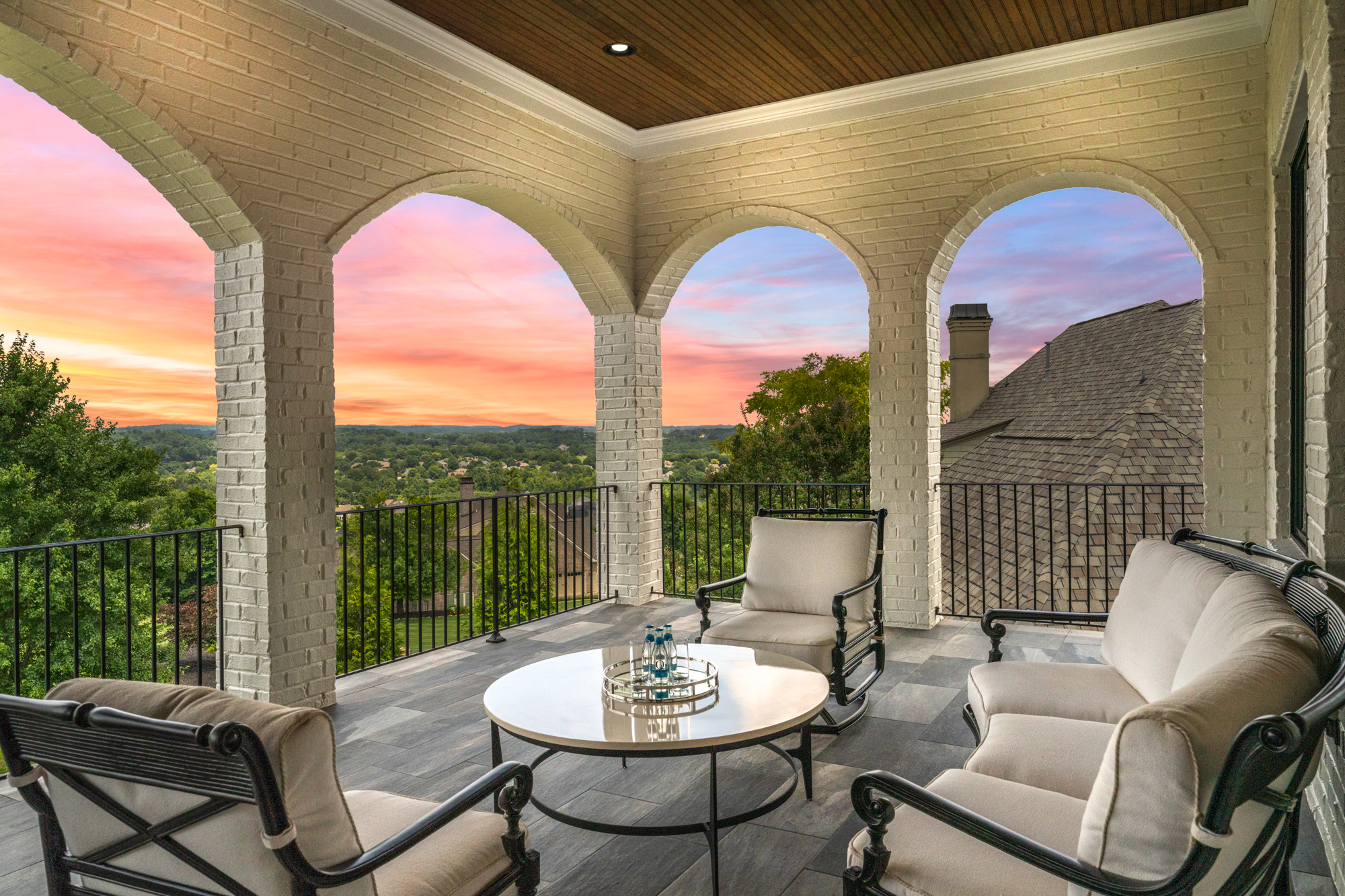 12747-Highwick-Cir-Knoxville-TN-B-5 Back deck of a luxury real estate listing photographed in Knoxville TN