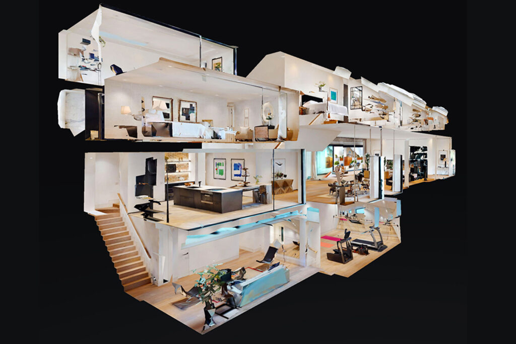 Matterport 3D Dollhouse View