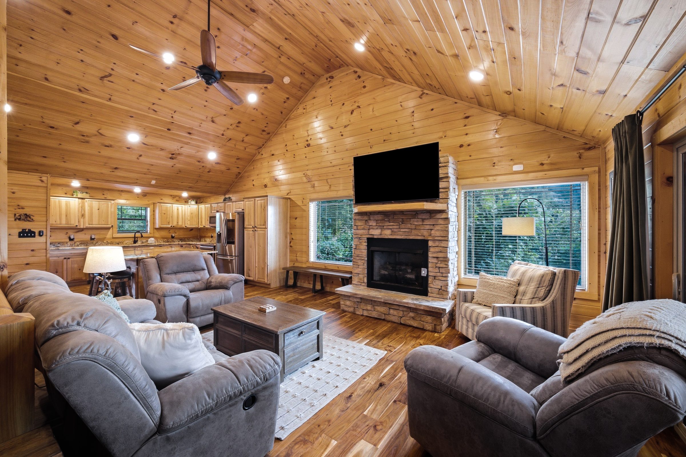 Fireside living, Gatlinburg
