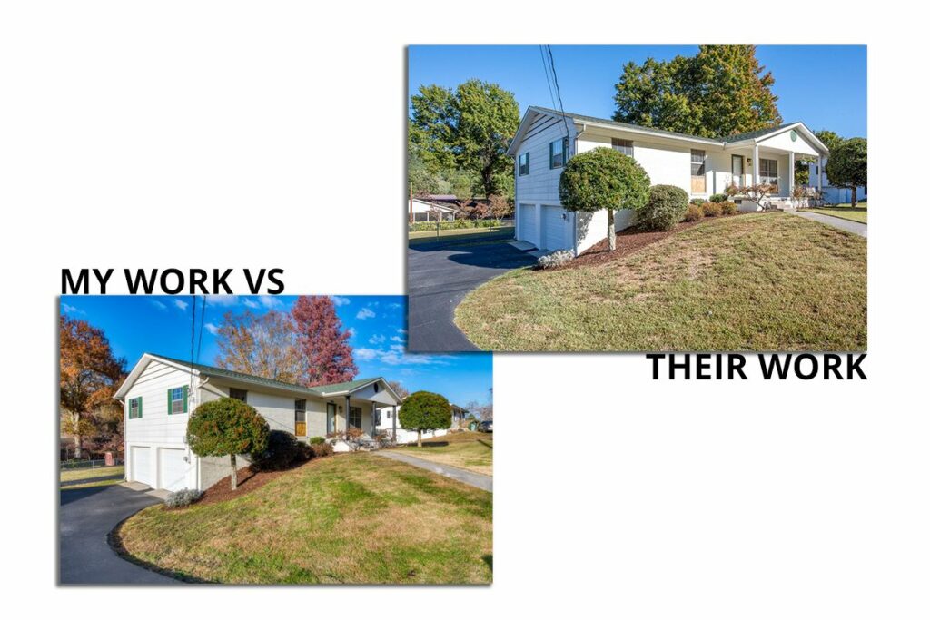 My Work Vs Others: North Knoxville