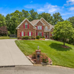 Driveway cleanup edit for Sevierville real estate photo