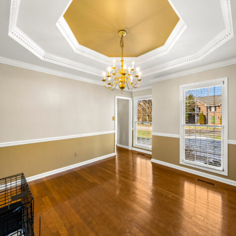 Dining area of an MLS listing photogrpahed in Knoxville TN