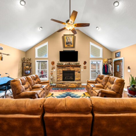 Living Room of an MLS listing photographed in Sevierville TN