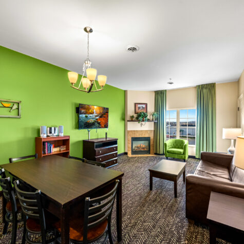 Living Space of an STR property photographed in Sevierville TN