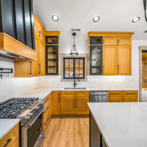 New construction kitchen shot of an MLS listing photographed in