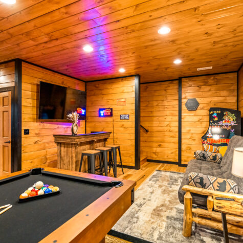 STR Billards Room photogrpahed in Pigeon Forge TN