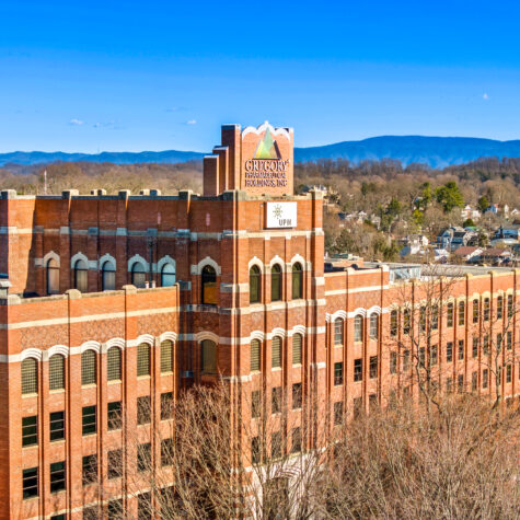 Commercial Building Exterior Drone Shot of an MLS listing photog
