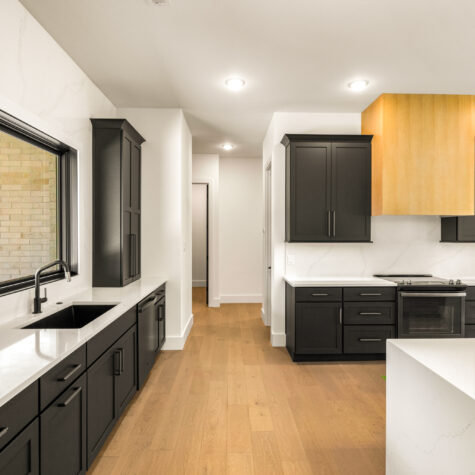 Kitchen shot of a new construction MLS listing photographed in K