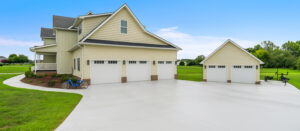 Digitally cleanup of driveway for an MLS listing