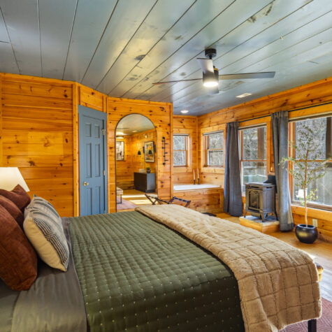 Bedroom with View - 1624 West Ski View Drive, Sevierville, Tennessee