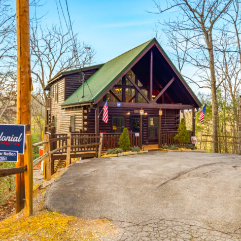 Cabin Exterior - 2651 Piney Drive, Sevierville, Tennessee