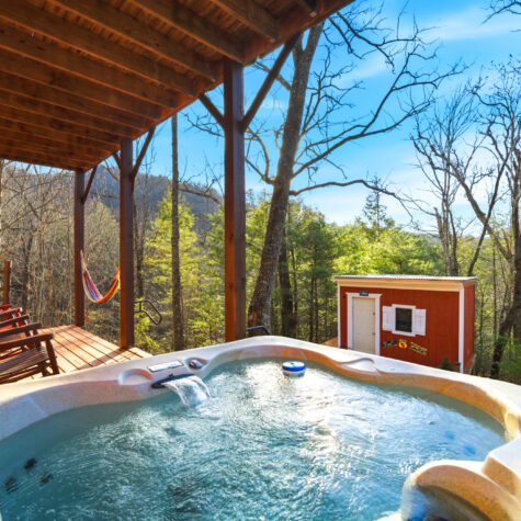 Hot Tub and Deck - 2651 Piney Drive, Sevierville, Tennessee