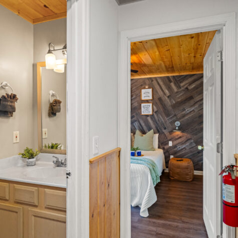 Bathroom to Bedroom View - 3059 Engle Town Road, Pigeon Forge, Tennessee