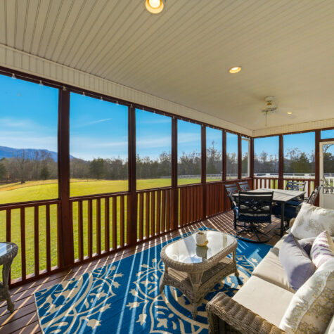 Screened Porch View - 7425 Mountain Glory Way, Corryton, Tennessee