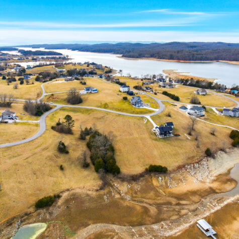 Lakefront Community Aerial &ndash; Sharps Chapel Tennessee Real Estate Photography